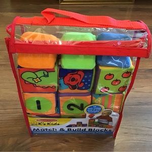 Melissa & Doug soft building blocks